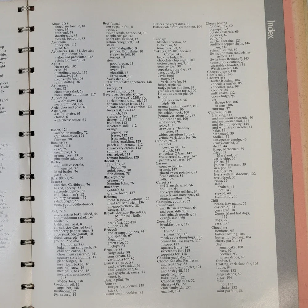 Betty Crocker Good and Easy Cookbook 1971 1973 Spiral Bound Vintage Golden Press